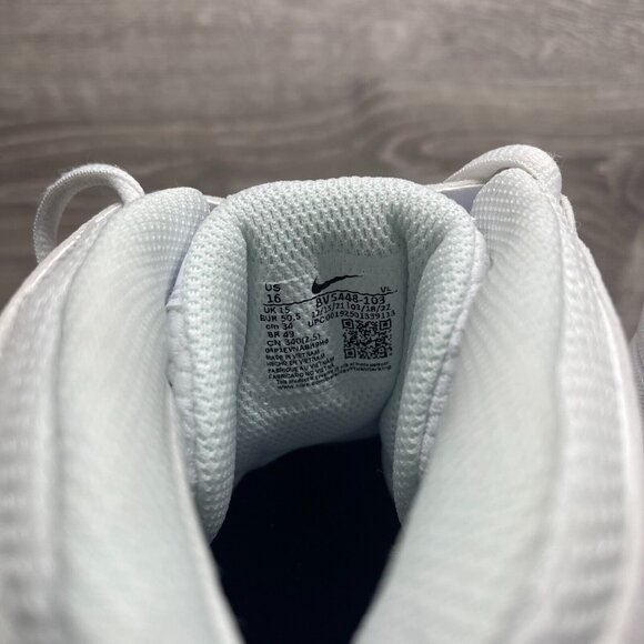 Nike Force Savage Pro 2 Shark Mens SZ 16 White Purple Football Cleats BV5448-103 - Picture 7 of 11